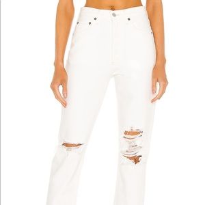 Riley High Rise Straight Crop Agolde Jeans